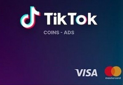 TIKTOK RECHARGE COINE CARD